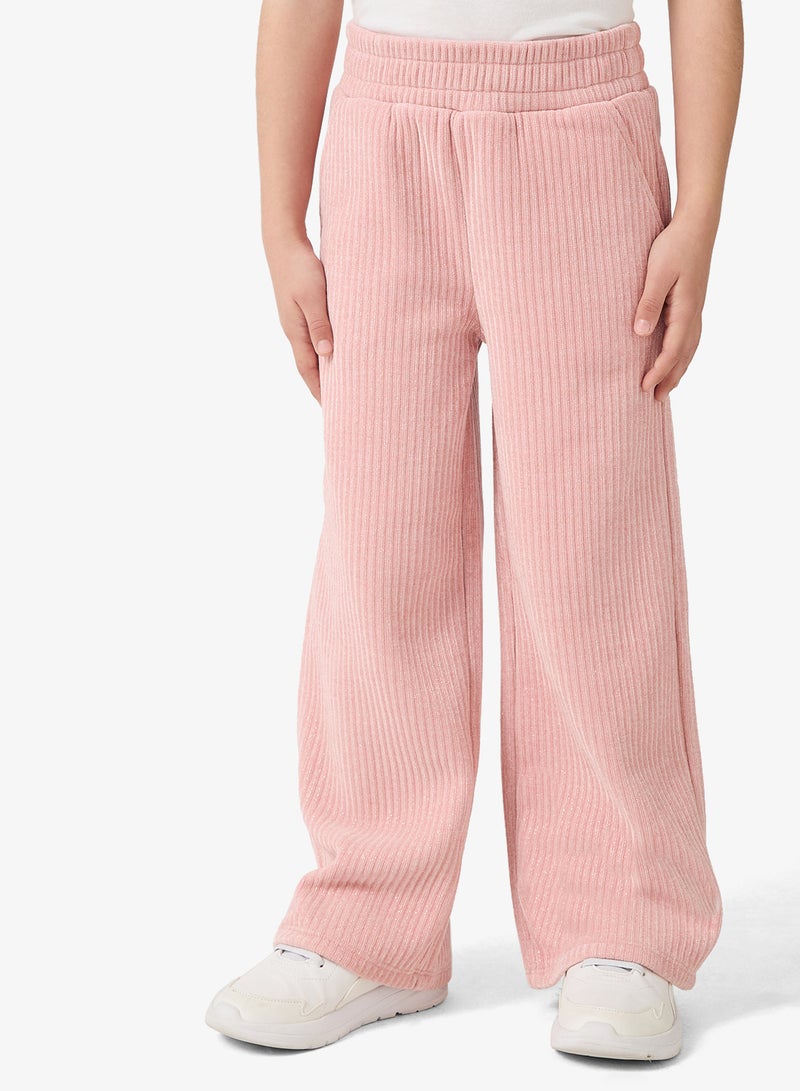 جس بنطلون بالازو مخمل للأطفال - Image 1